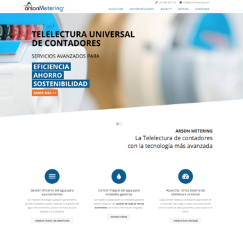 Nueva web Arson Metering