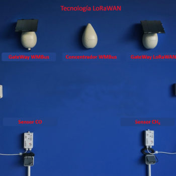 Tecnologia LoRaWAN para agua y gas