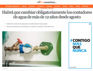 cambio obligatorio de contadores de agua