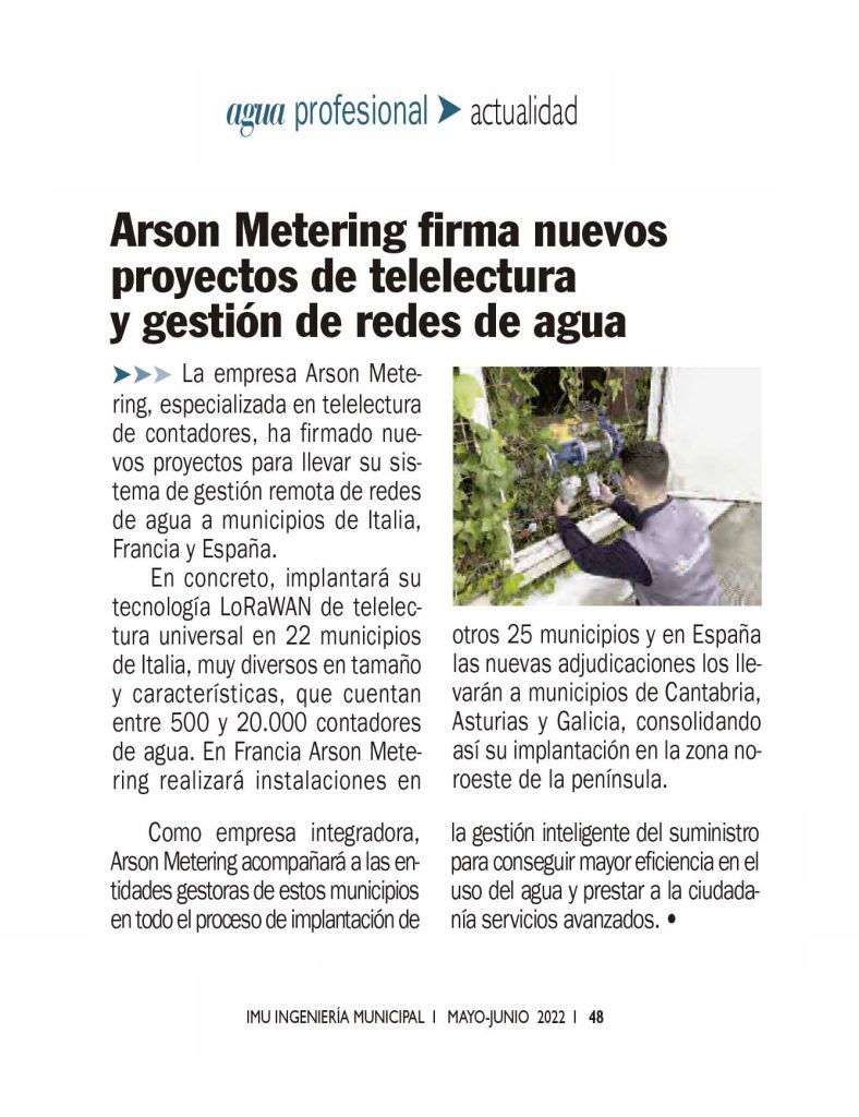 nuevas menciones Arson Metering