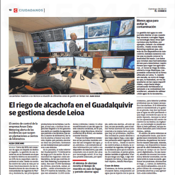 Igota telecontrol de riego